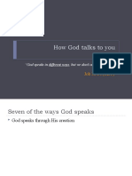 How God Talks to You