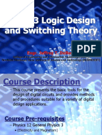 ECE103 Logic Design and Switching Theory Introduction and Chapter 1