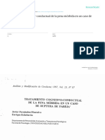 Tratamiento CC de La Pena Mórbida en Un Caso de Ruptura de Pareja PDF
