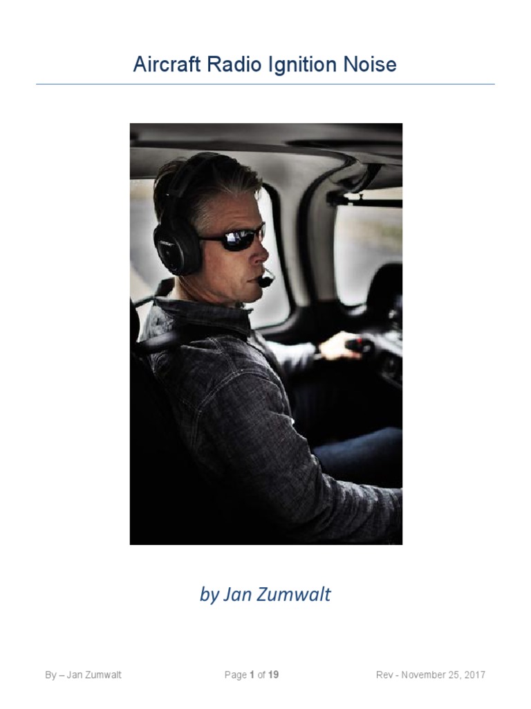 Aircraft Radio Ignition Noise PDF Interference