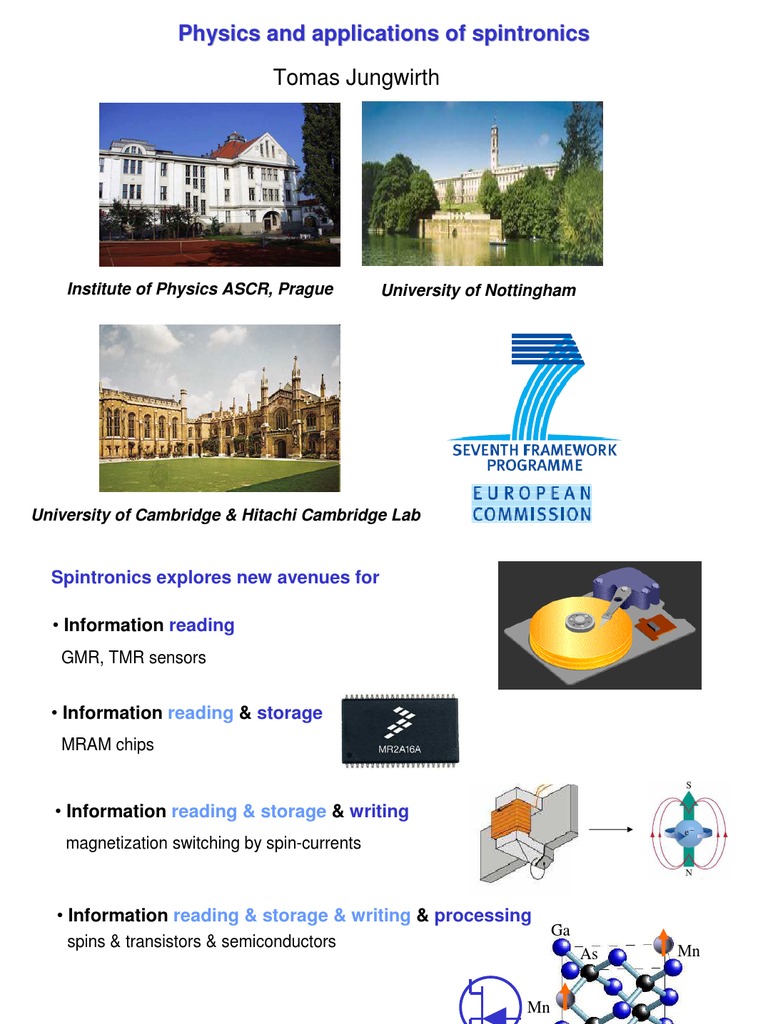 Physics and Applications of Spintronics | PDF