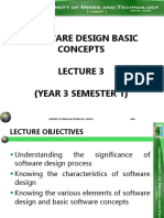 Software Design Basic Concepts (Year 3 Semester 1) : University of Mines and Technology, Tarkwa Umat