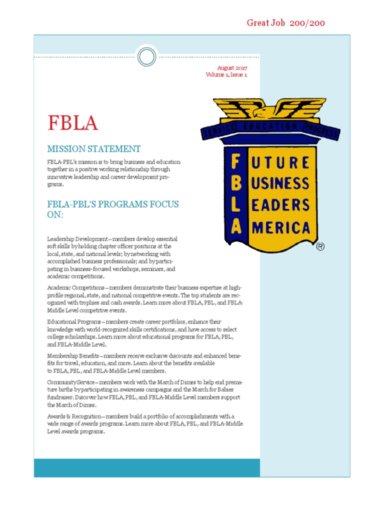 Database Design And Application Fbla Pdf
