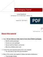 Debian Packaging Tutorial