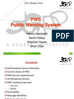 PWS Public Warning System: Hannu Hietalahti Kevin Holley Stephen Hayes Brian Daly