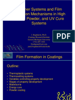 Polymer Systems and Film Formation Mechanisms in High Solids, Powder, and UV Cure Systems