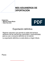 Regímenes Aduaneros de Exportación01