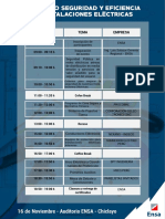 Programación Evento 16.11.2017