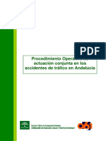 Procedimiento Operativo de Actuacion Conjunta Accidentes Trafico Andalucia-2