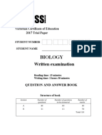 Access Ed Biology Trial Exam (Re) PDF