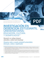 Dialnet InvestigacionEnDesercionEstudiantilUniversitaria 5386219 PDF