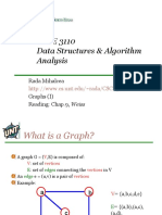 CSCE 3110 Data Structures & Algorithm Analysis: Rada Mihalcea Graphs (I) Reading: Chap.9, Weiss