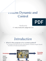 Process Dynamic and Control: Hadiyanto