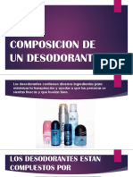 Composicion de Un Desodorante