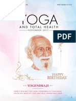 Yoga and Total Health November 2017