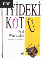 Paul Watzlawick - İyideki Kötü - Ayrıntı Yay-1996