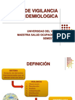 Vigilancia Epidemiologica y en Salud