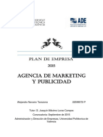 NAVARRO - Plan de Empresa. Agencia de Marketing y Publicidad.