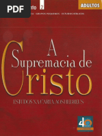 A Supremacia de Cristo