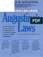 Norman R. Augustine Augustines Laws and Major System Development Programs Revised and Enlarged 1984