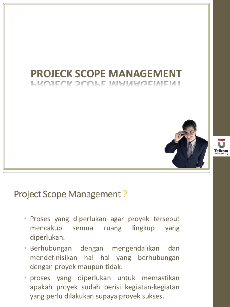 Pertemuan 4 Project Scope Management | PDF | Seni