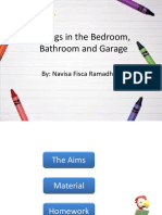 Things in The Bedroom, Bathroom and Garage: By: Navisa Fisca Ramadhan