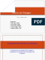 Eq 4 - Seg - Fiis - Matriz de Riesgos