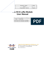 F8L10-N LoRa Module User Manual V2.0.0