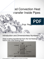 Forced Convection Heat Transfer Inside Pipes