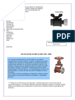 Valvulas de Globo