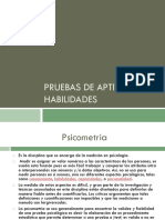 Pruebas de Aprovechamiento