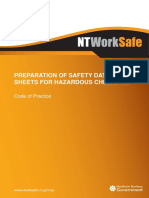 Preparation Safety Data Sheets For Hazardous Chemicals Cop
