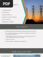 Cabos Condutores e Cabos PARA-RAIO