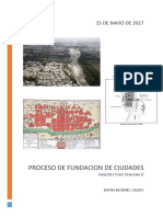 Fundación de Piura y su proceso de traslado a tres asentamientos