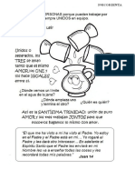 Fichas para Trabajar Con Niños de Padres Divorciados