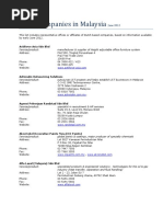 Dutch Companies in Malaysia June 2012