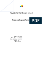 Neilakash Grade7 Reportcard1 PDF