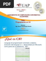 Semana 6 - Programación en C# PDF