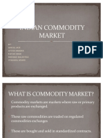 Indian Commodity Market