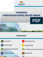 Slaid Overview Pengurusan Risiko Sektor Awam 2017