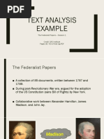 2017 11 16 - Text Analysis - Federalist