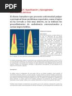 Clasificación AAE 2009 en Endodoncia | PDF | Odontología | Ciencias de ...