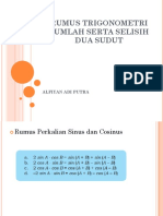 RUMUS TRIGONOMETRI JUMLAH SERTA SELISIH DUA SUDUT.pptx