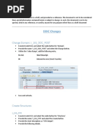 DDIC - Changes - GST SAP Notes PDF