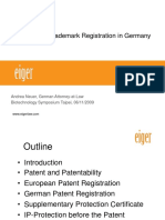 Patent- And Trademark Registration in Germany