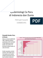 Epidemiologi CA Paru Di Indonesia Dan Dunia