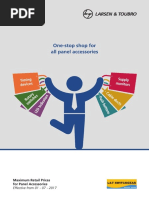 L&T Panel Accessories Price List 01JUL2017