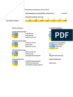 Solar Power Calculator