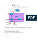RIPv2 Troubleshooting Sim