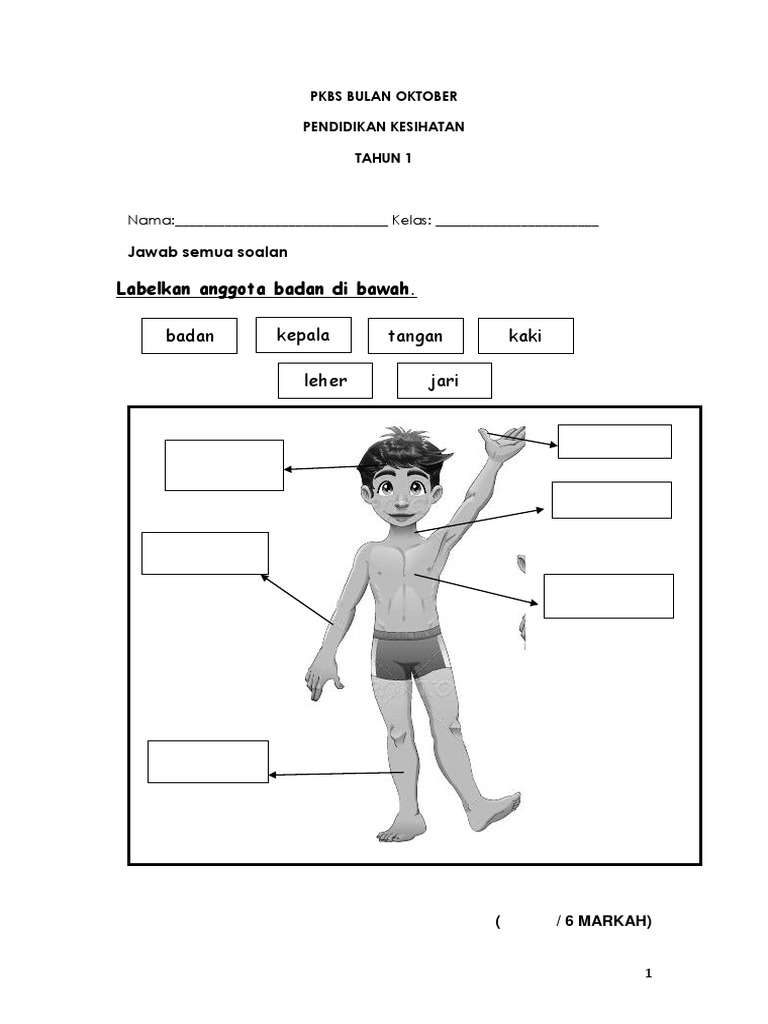 Pendidikan Kesihatan Tahun 1 Pdf